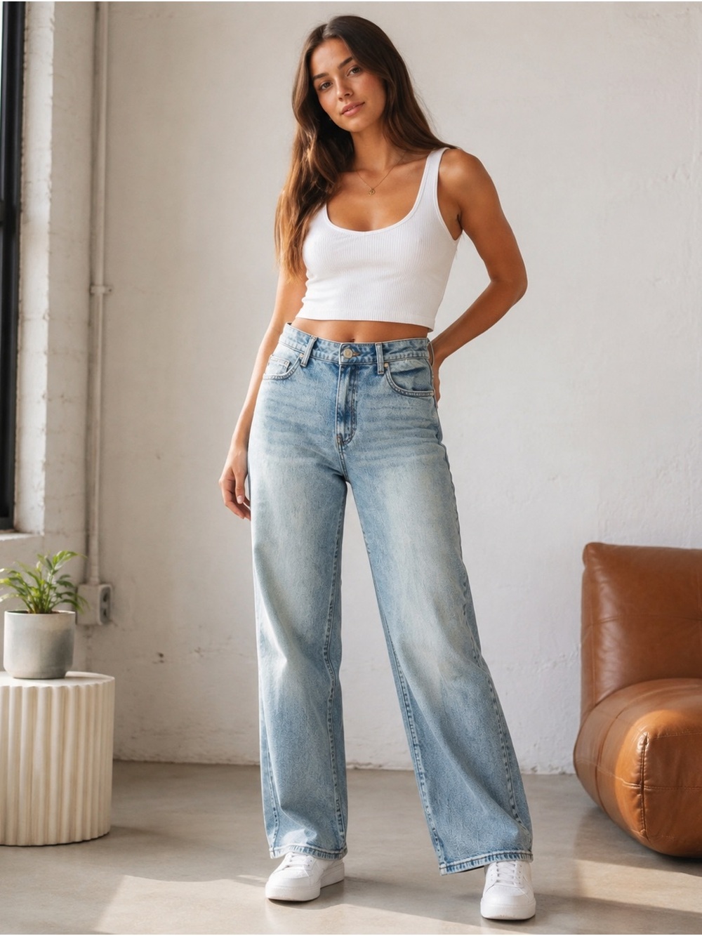 KUT From the Kloth Sienna Wide Leg Jeans Size 8